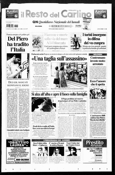 Il Resto del Carlino : giornale dell'Emilia